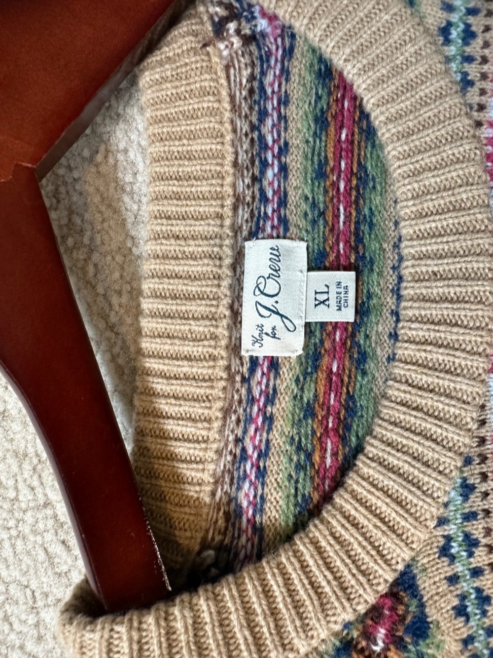J.Crew Fair Isle Lambswool Sweater - Picture 2 of 3